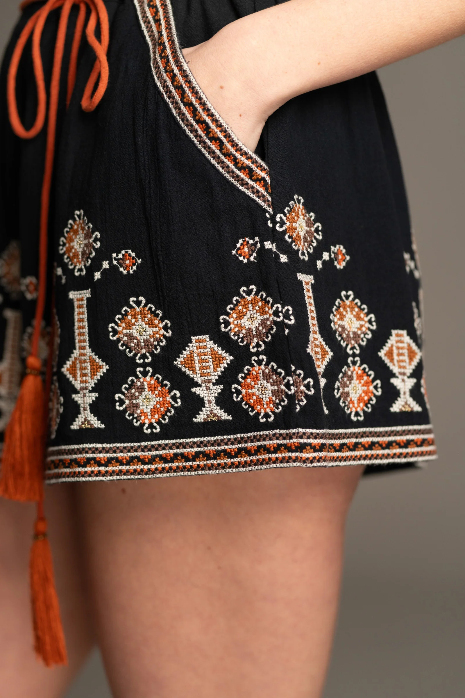 Anita Embroidered Shorts - Image 5