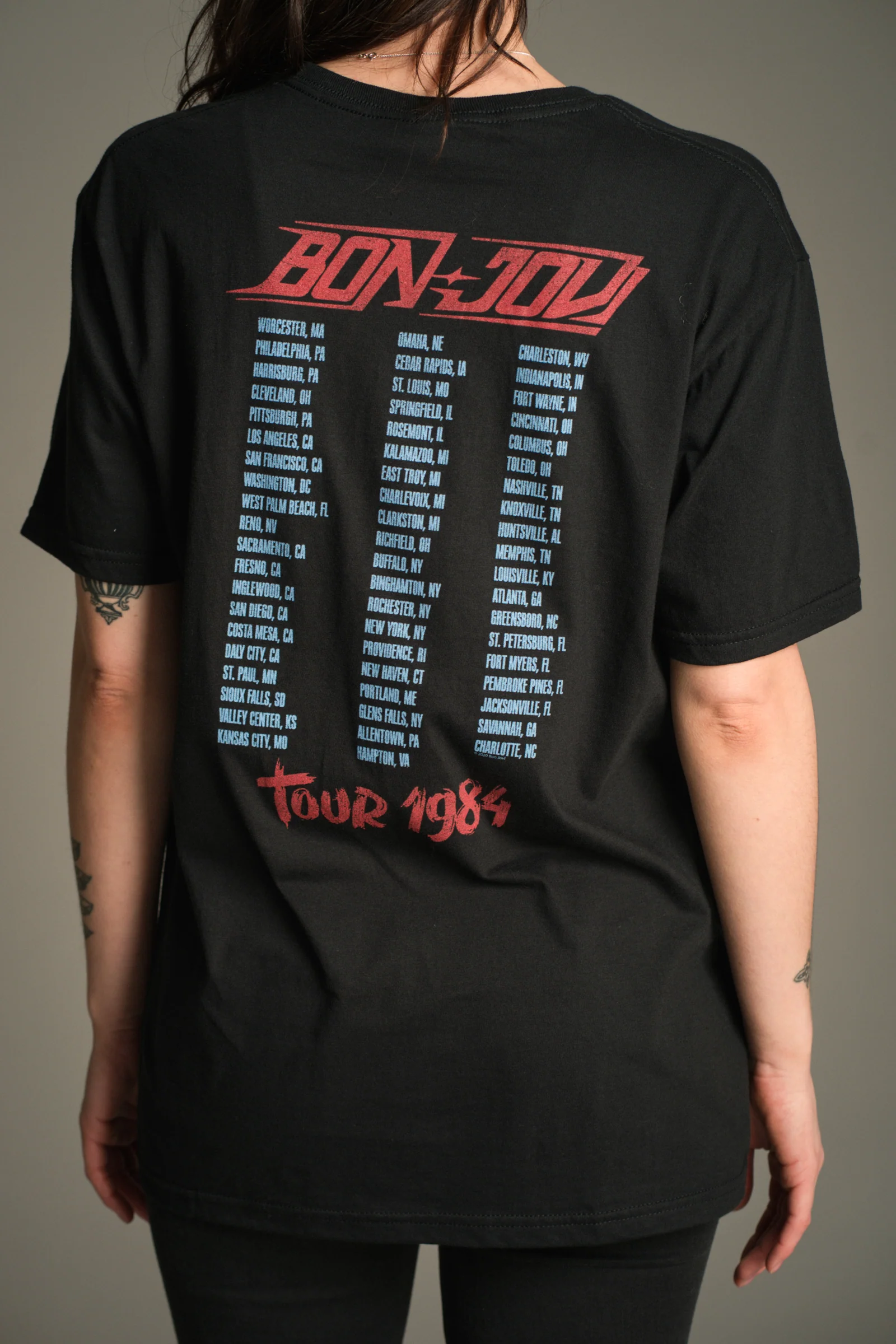 Bon Jovi '84 Tour Band Tee - Image 2