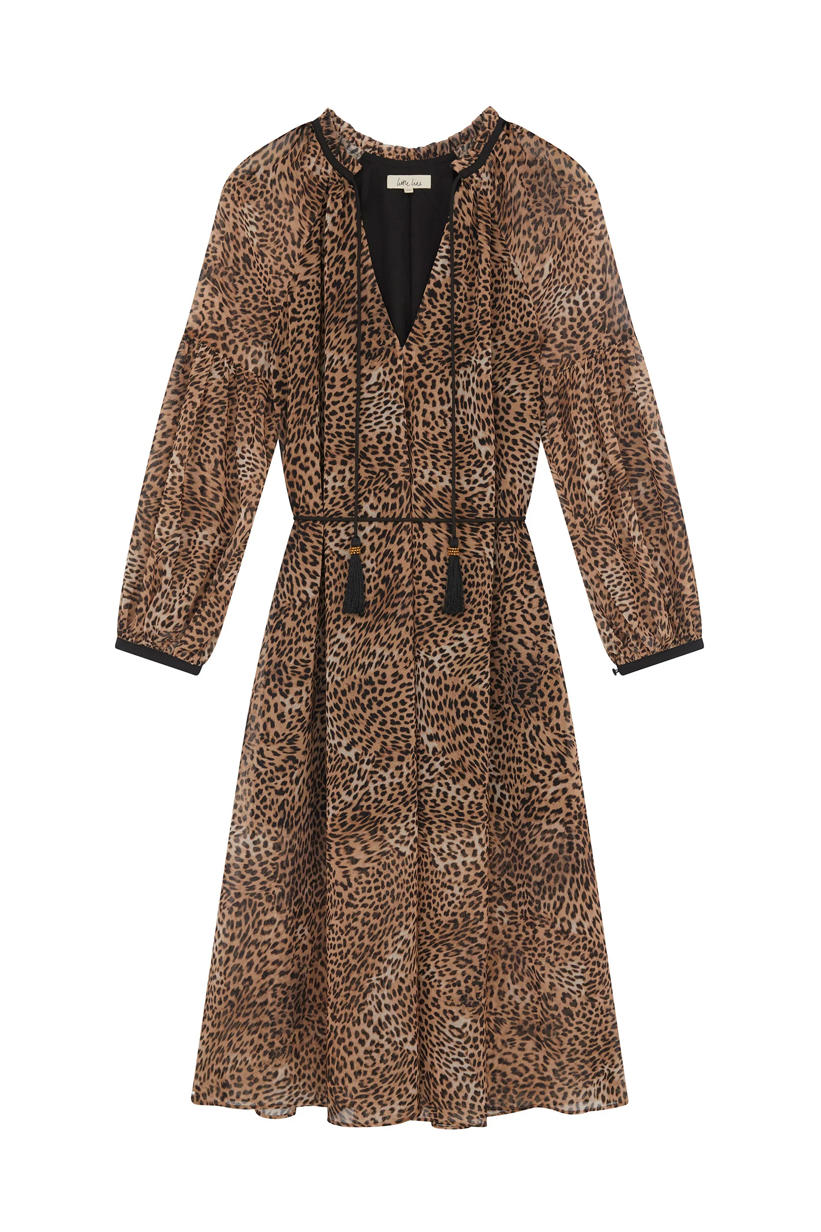 Dream On Leopard Midi Dress - Image 9