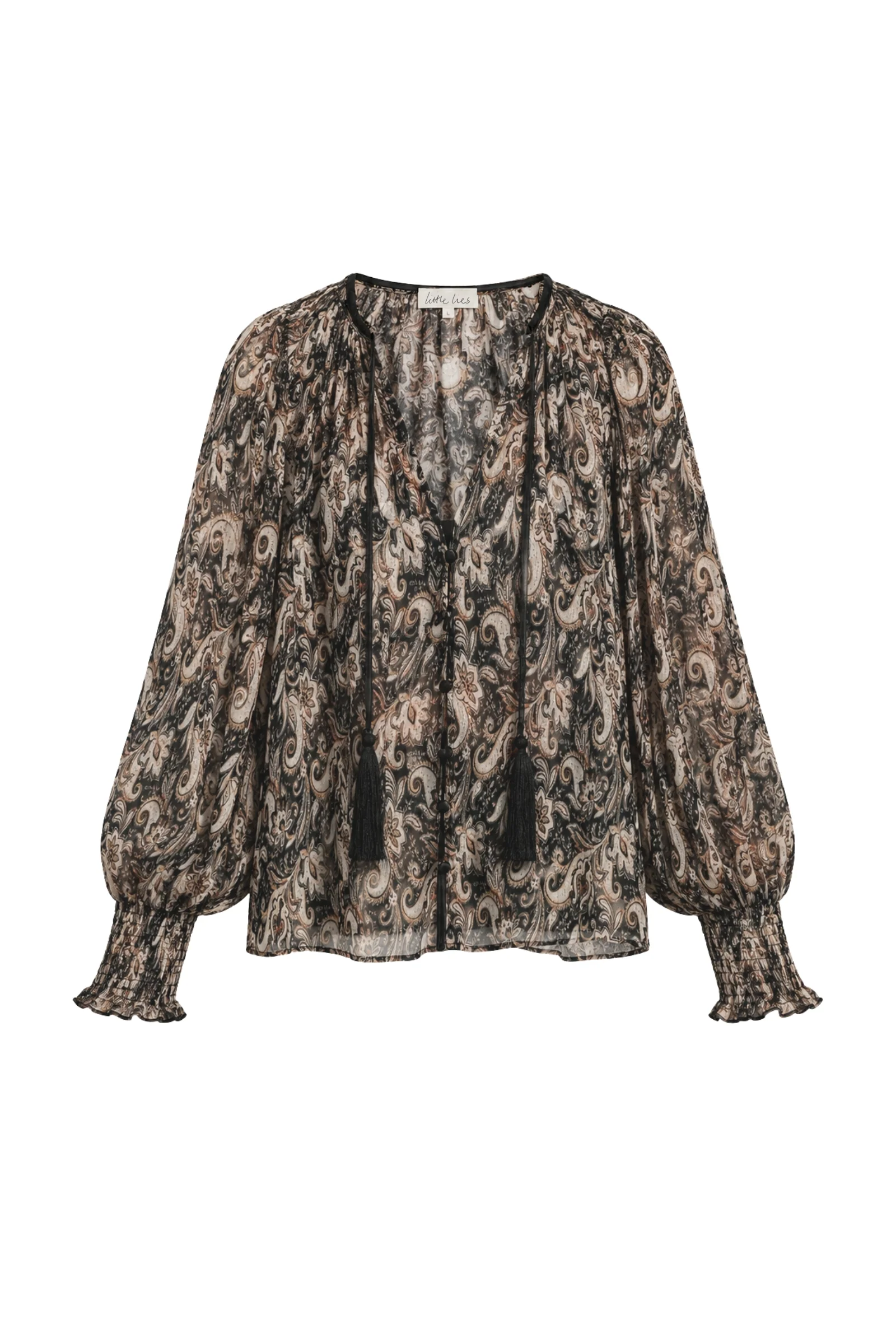 Eleanor Paisley Smock Top - Image 10
