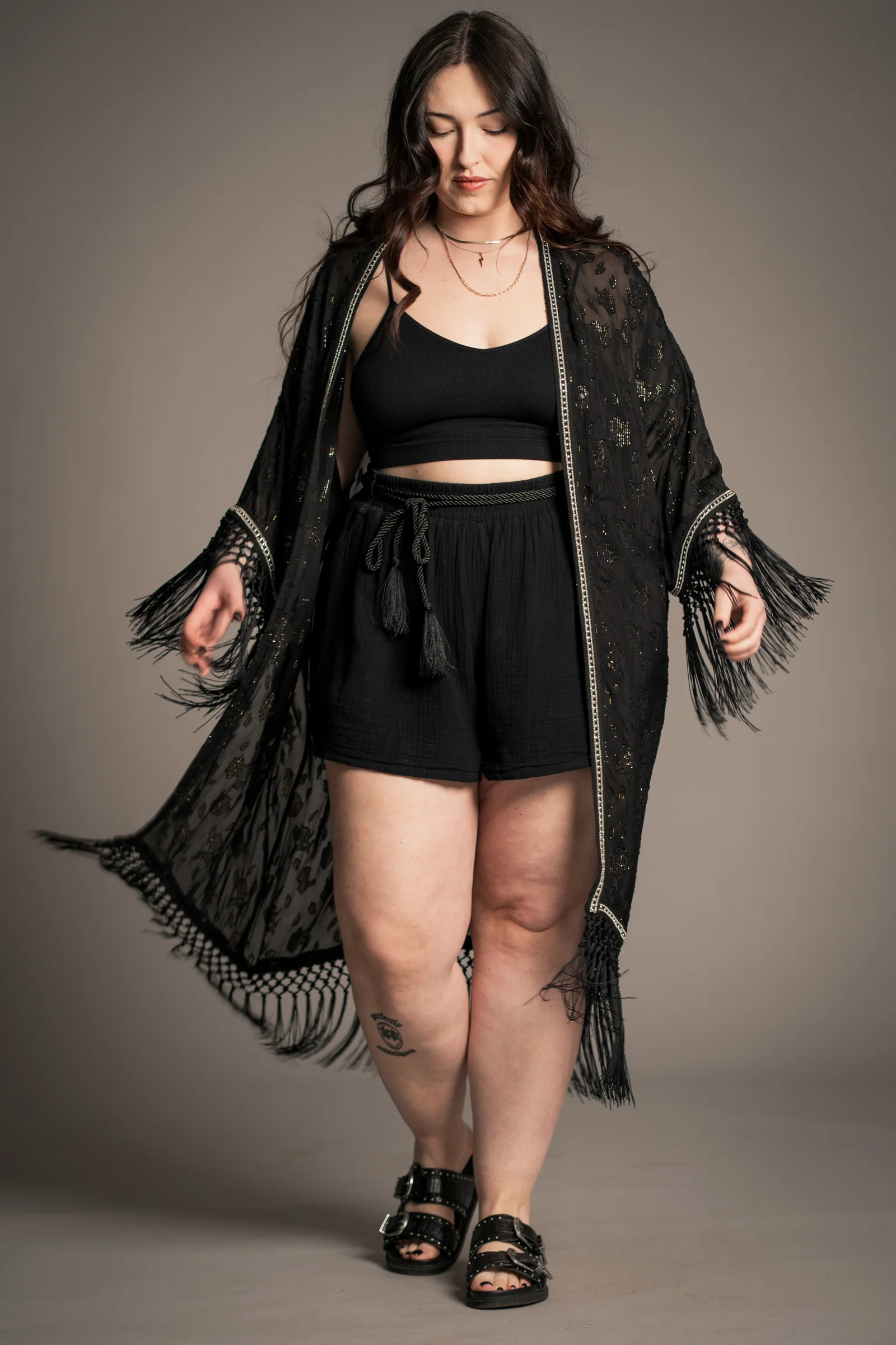 Electric Lady Studded Kimono - Image 6