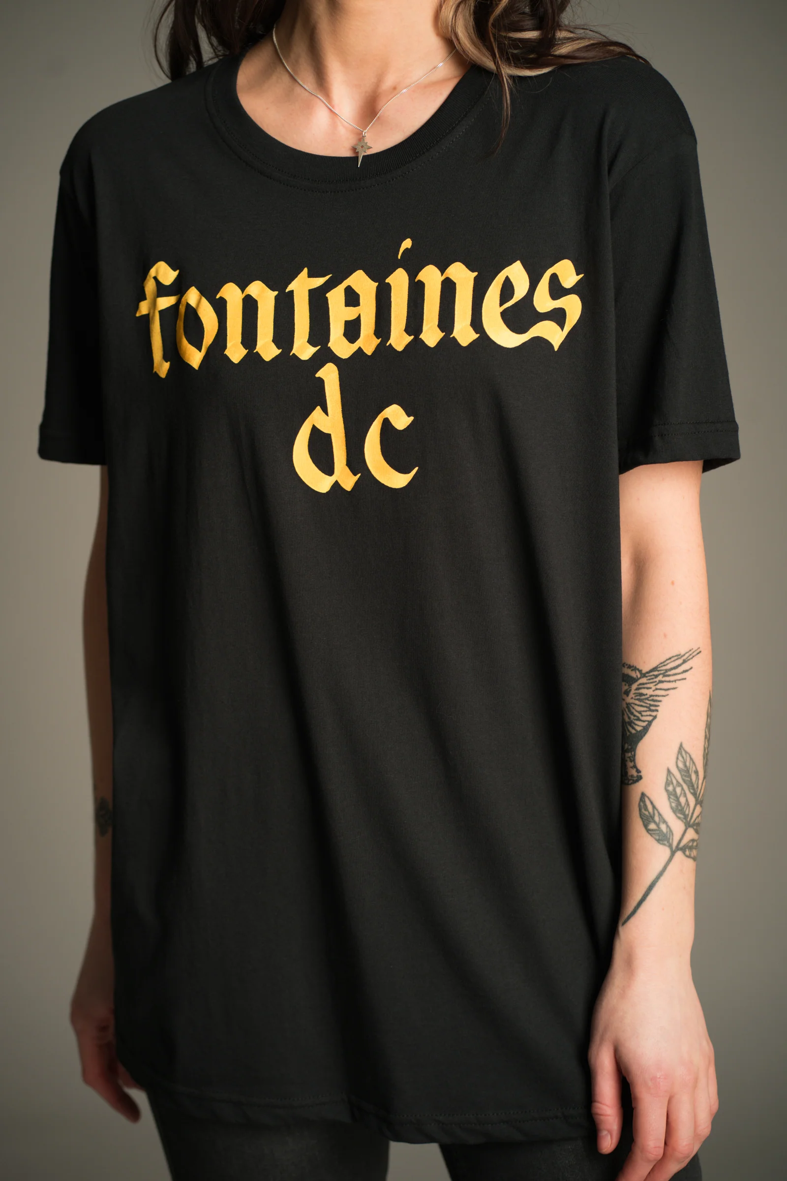 Fontaines D.C Gothic Logo Band Tee - Image 2
