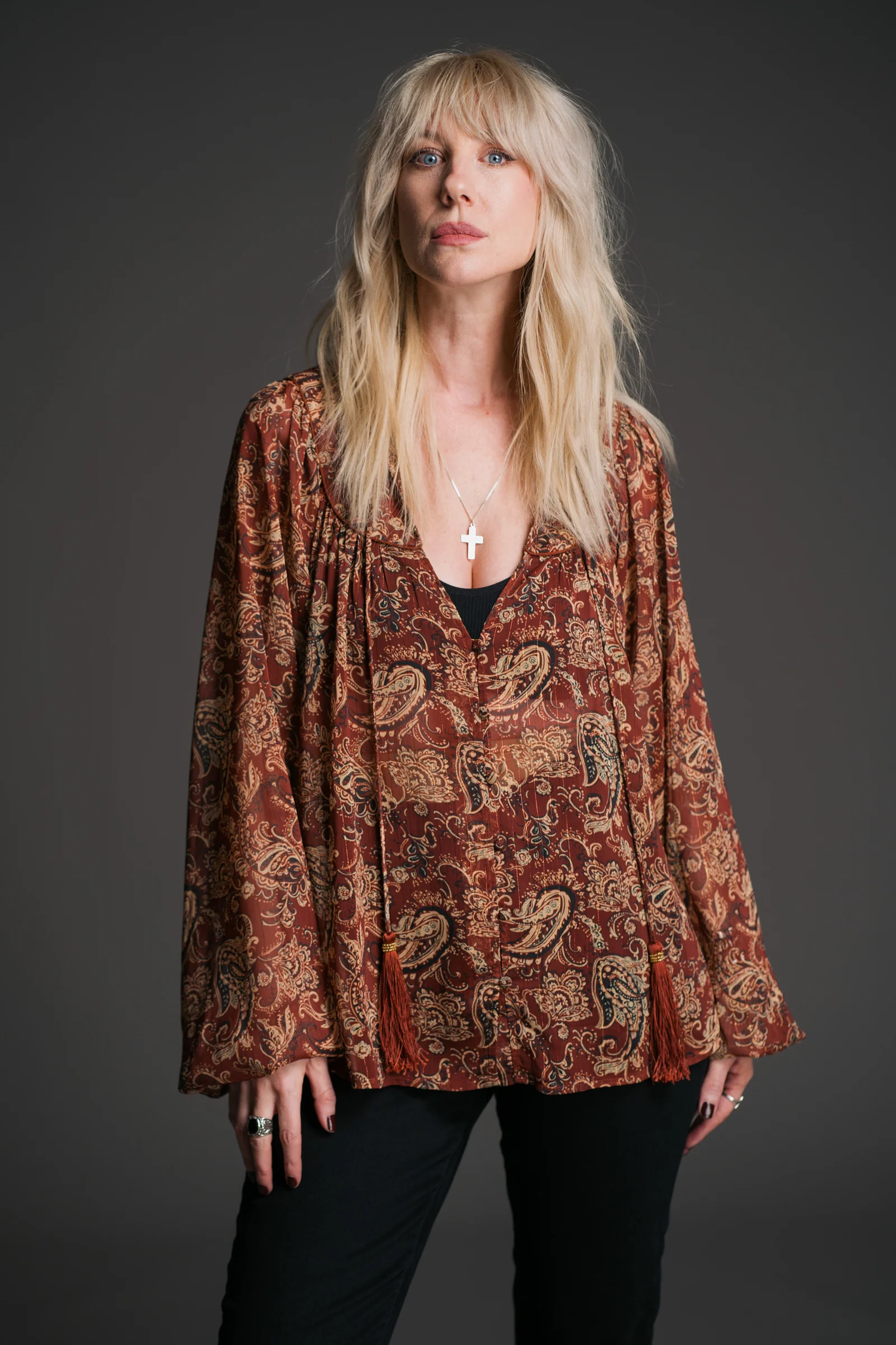 Gold Dust Paisley Top - Image 4