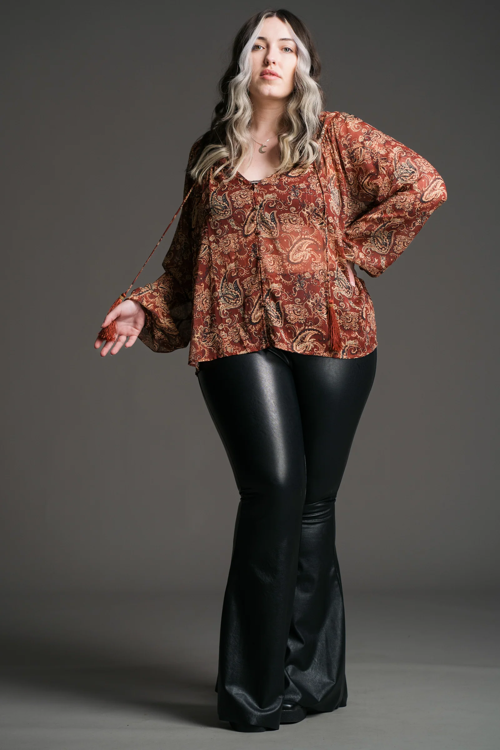 Gold Dust Paisley Top - Image 7