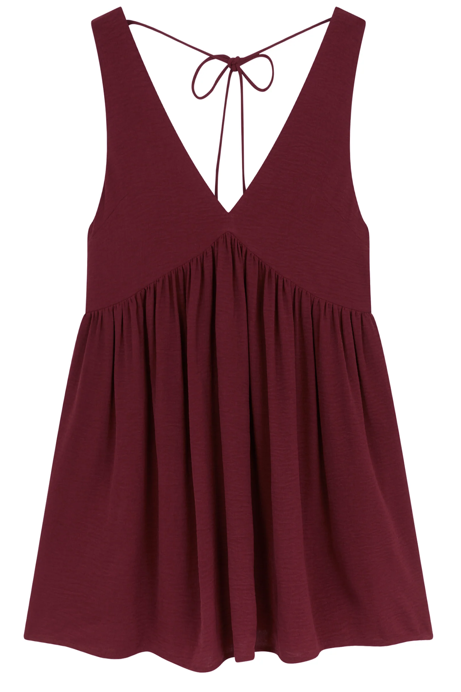 Grace Plum Smock Dress - Image 9