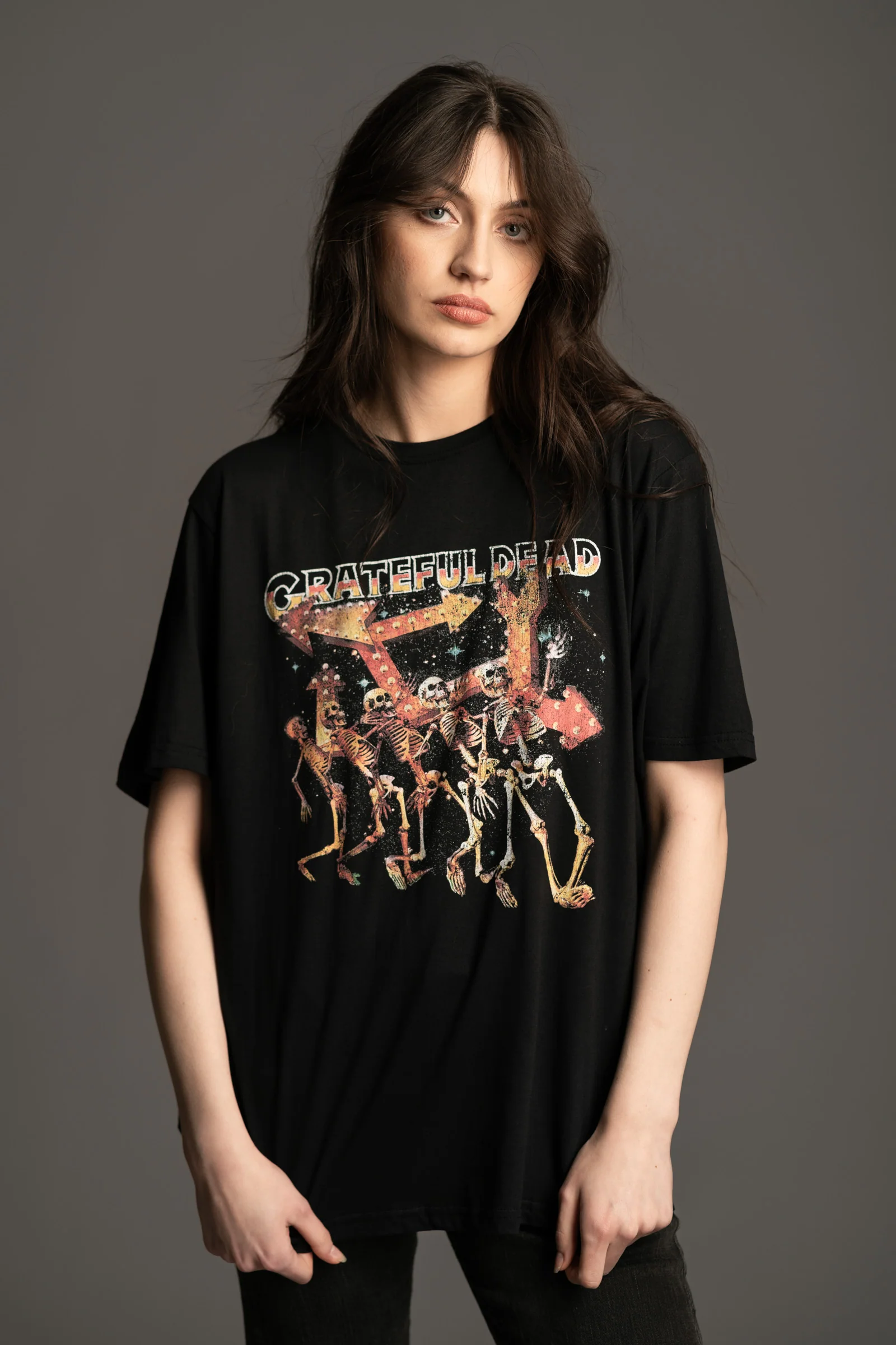 Grateful Dead Skeleton Band Tee - Image 3