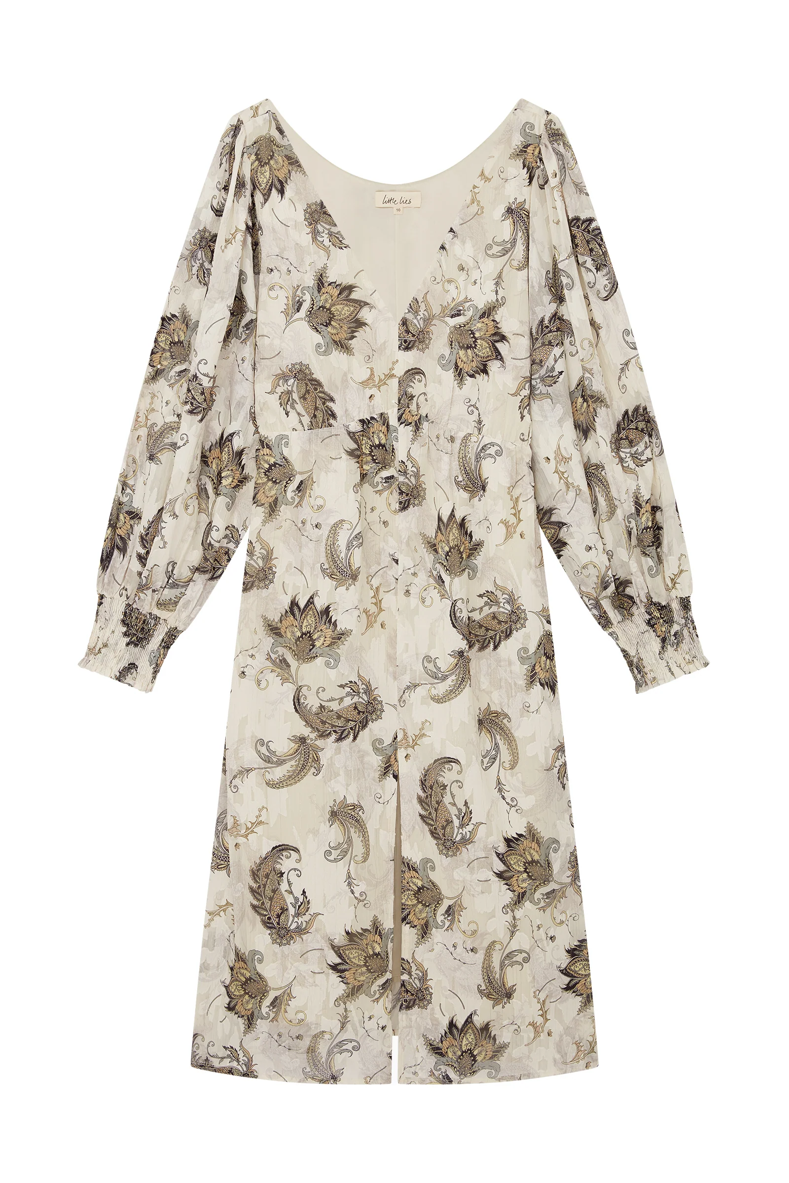 Harvest Moon Paisley Midi Dress - Image 11