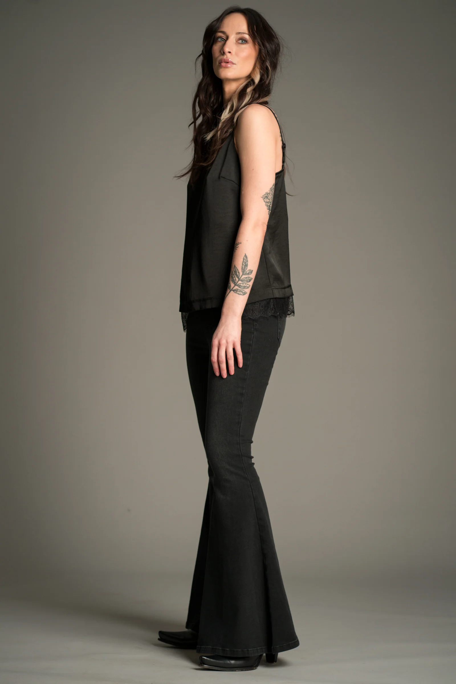Hendrix Denim Flares - Image 5