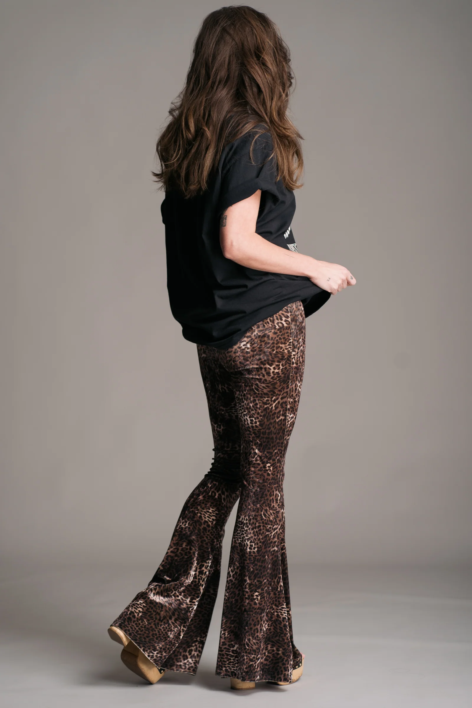Hendrix Leopard Velvet Flares - Image 4