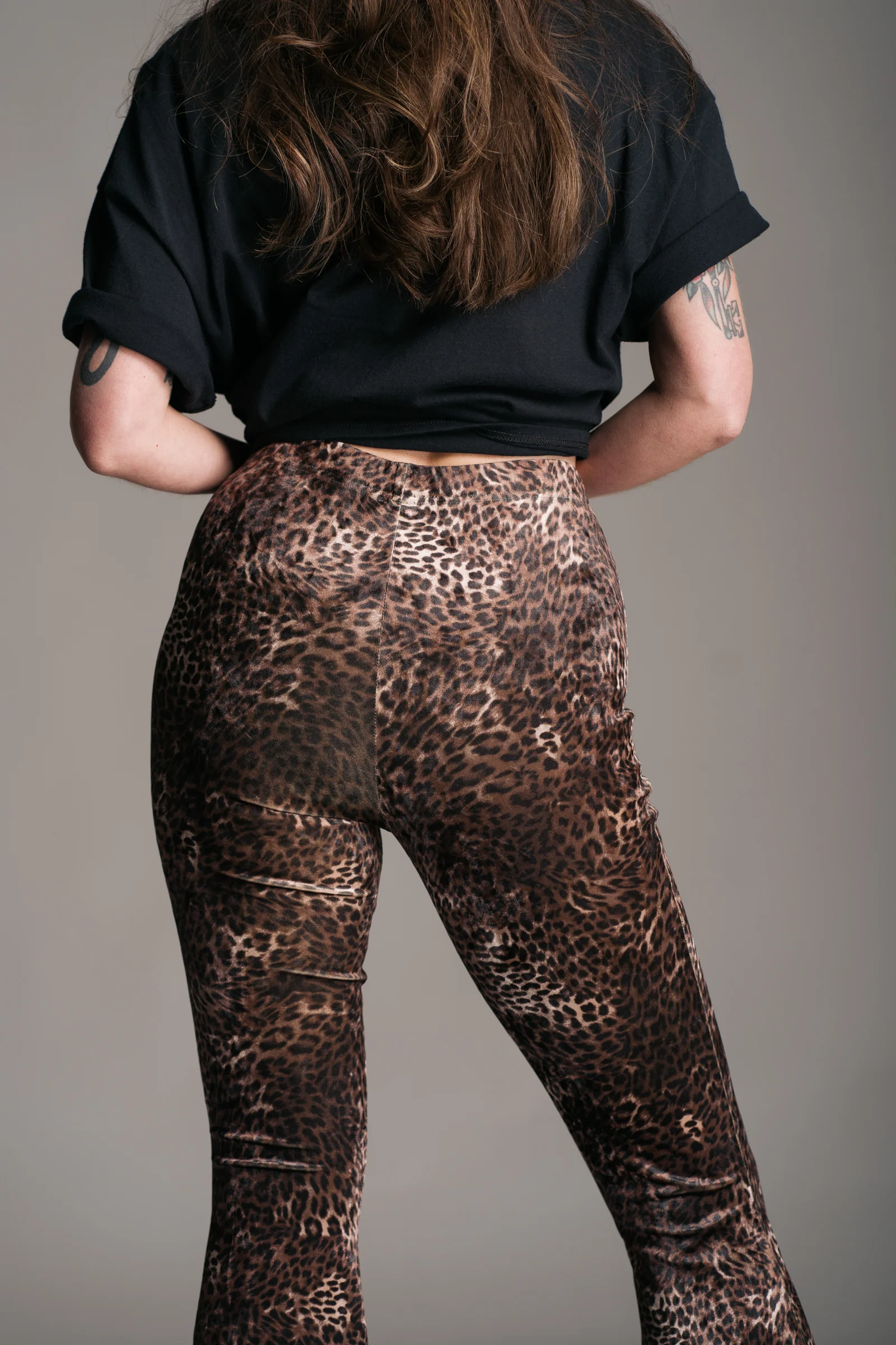 Hendrix Leopard Velvet Flares - Image 5