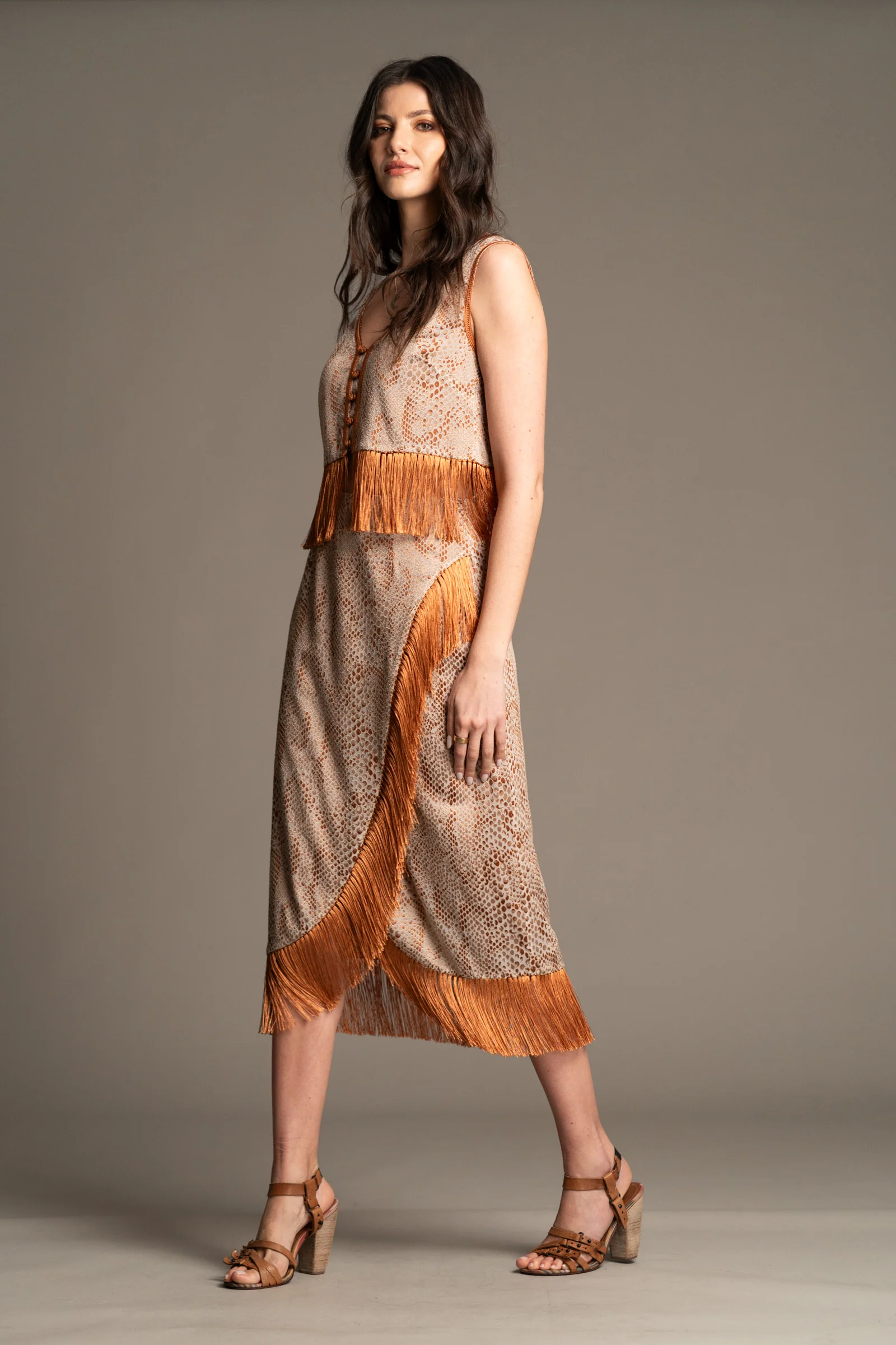 Kasbah Fringed Skirt - Image 6