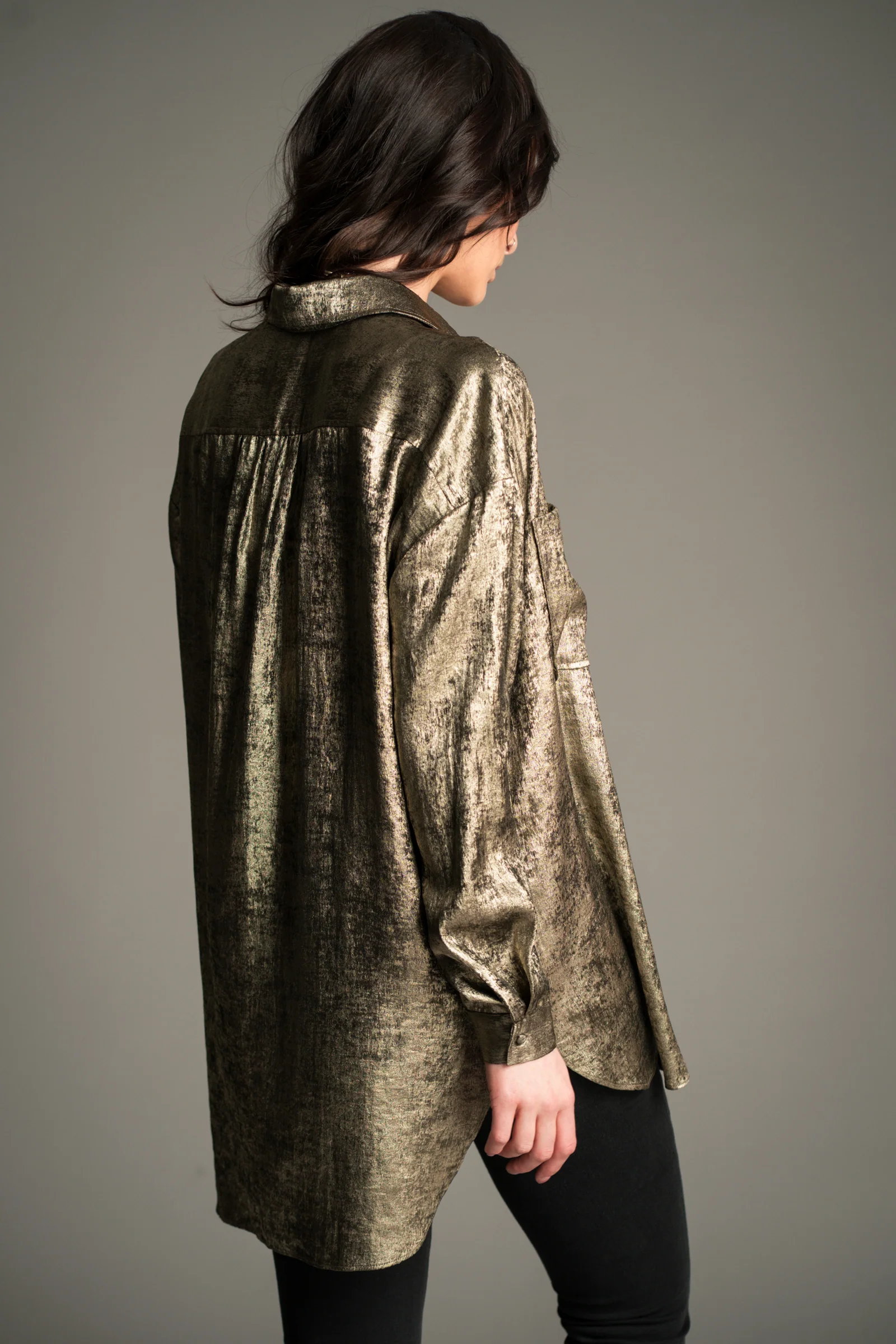 Luna Metallic Shirt - Image 6