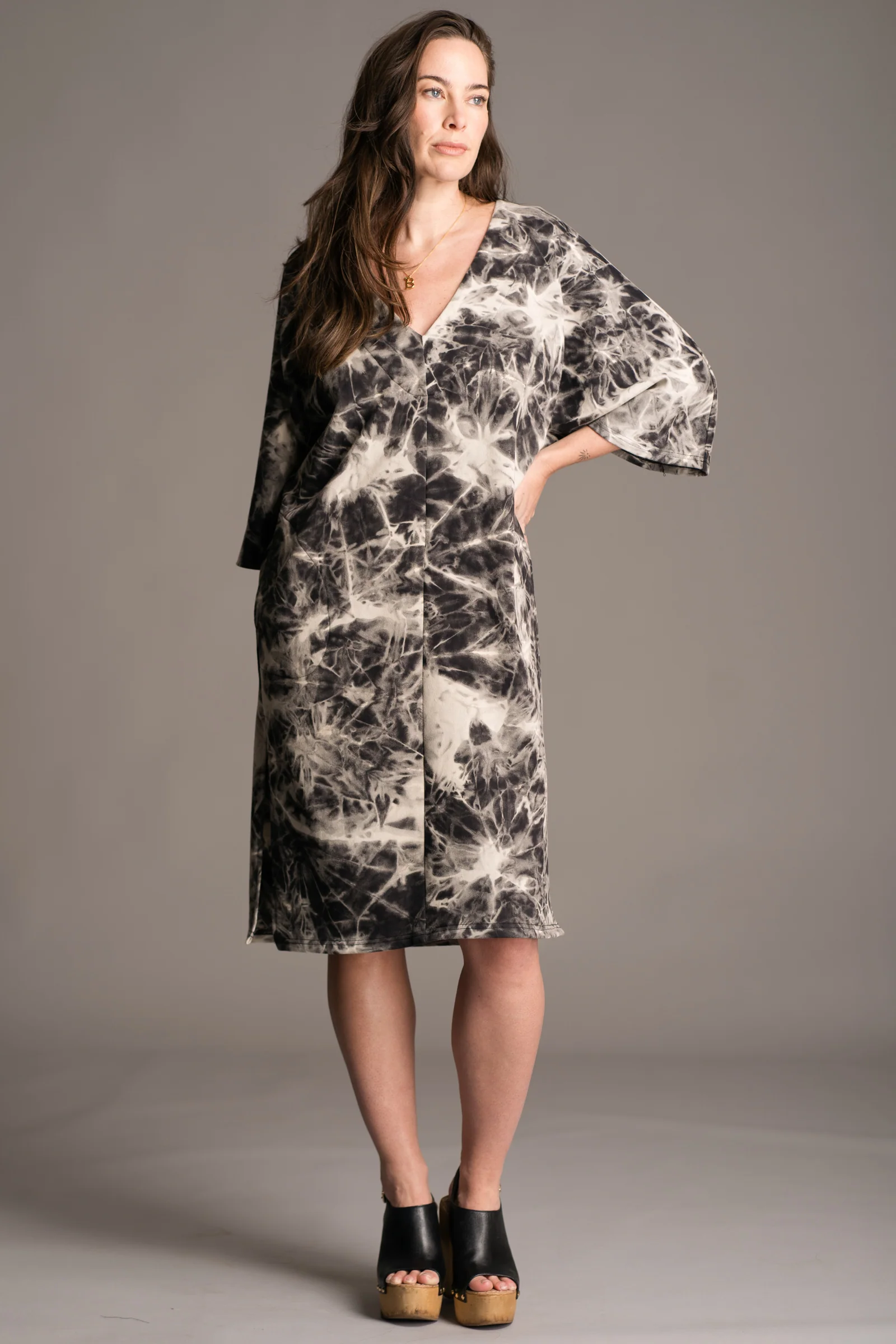 Nevermind Tie Dye Midi Dress - Image 7