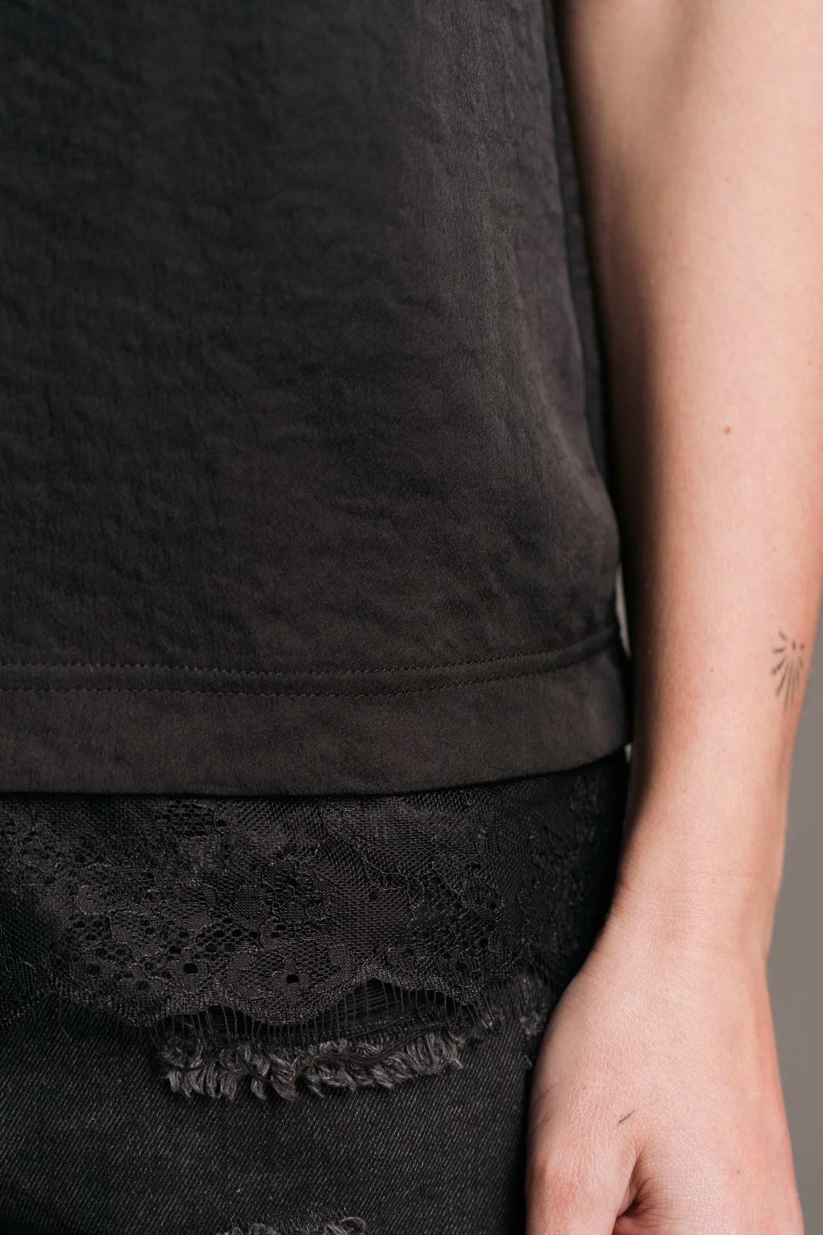 Nightbird Lace Trim Cami Top - Image 6