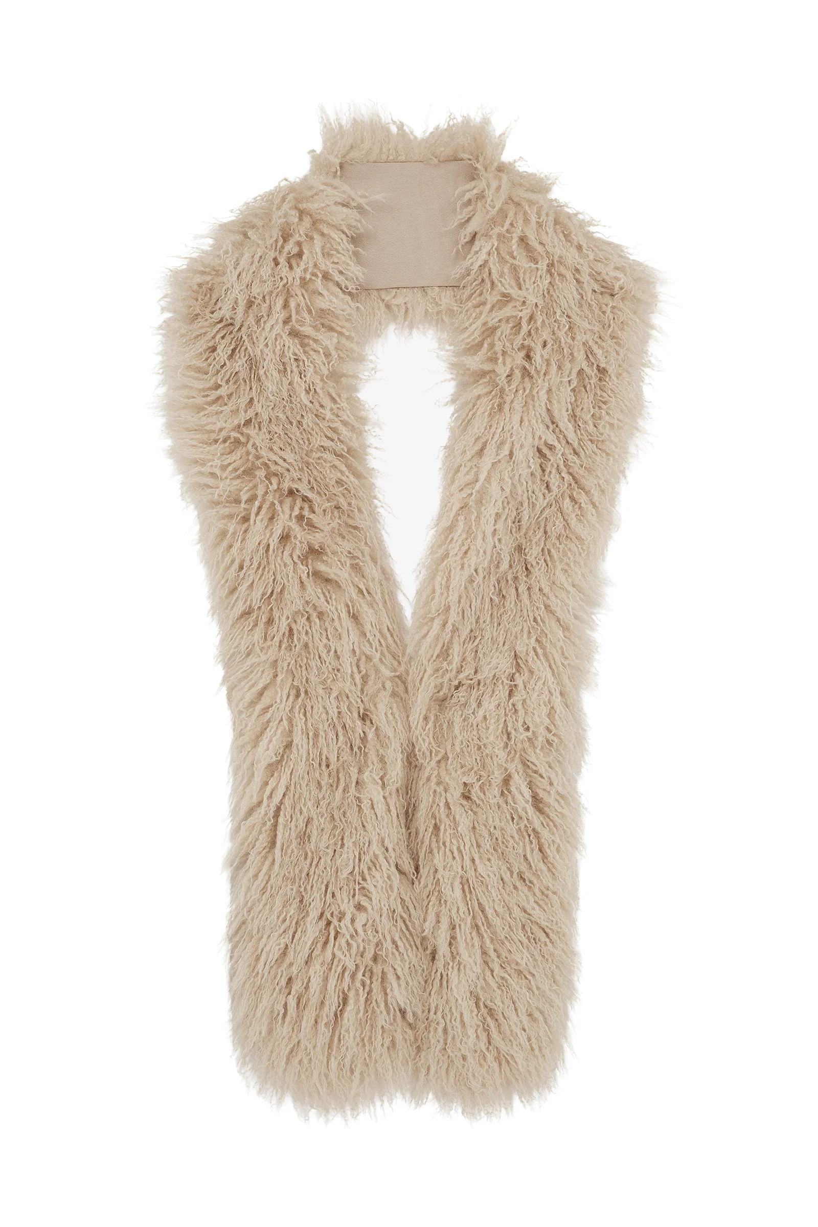 Penny Lane Faux Mongolian Fur Scarf - Image 6