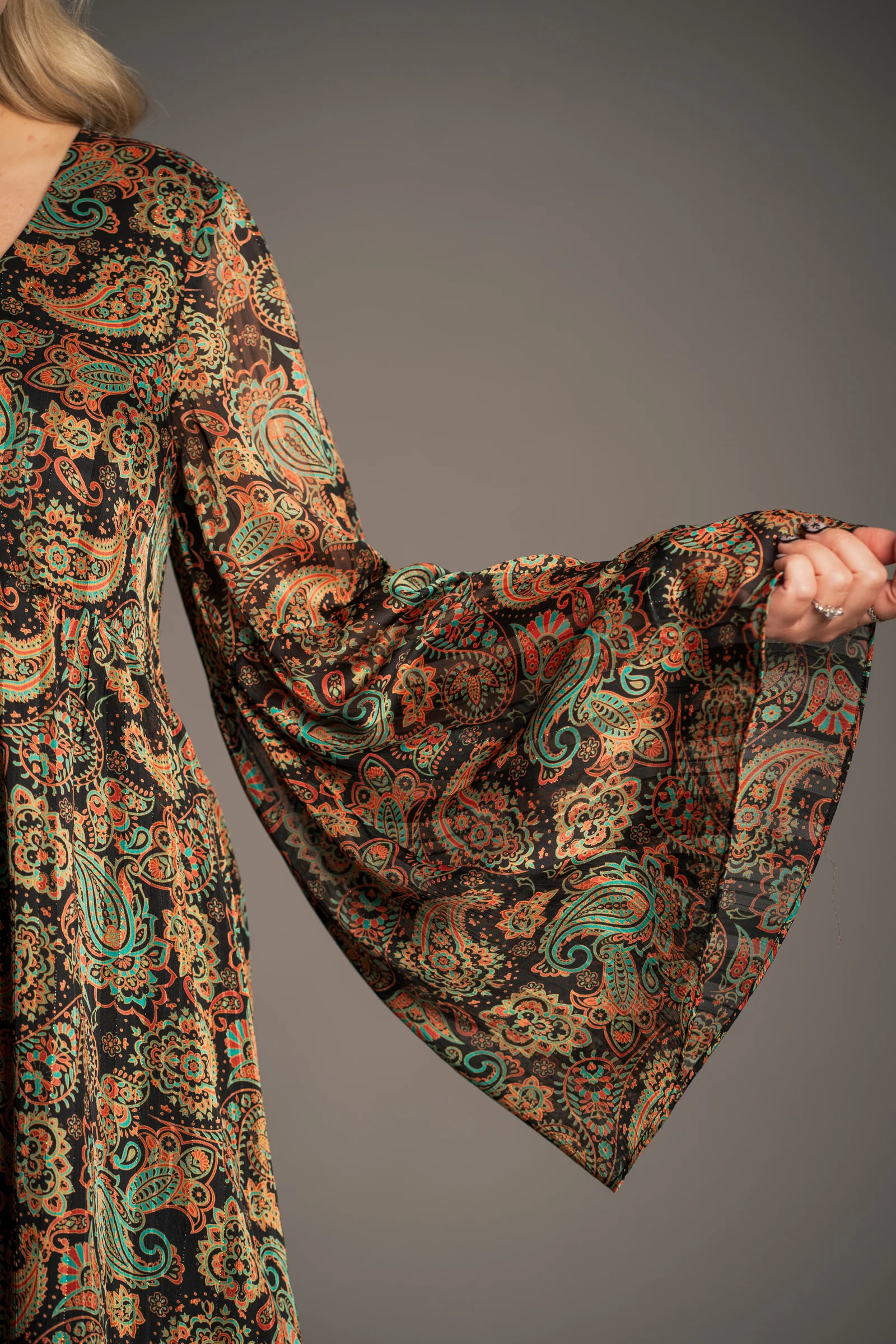 Ringo Paisley Smock Dress - Image 4
