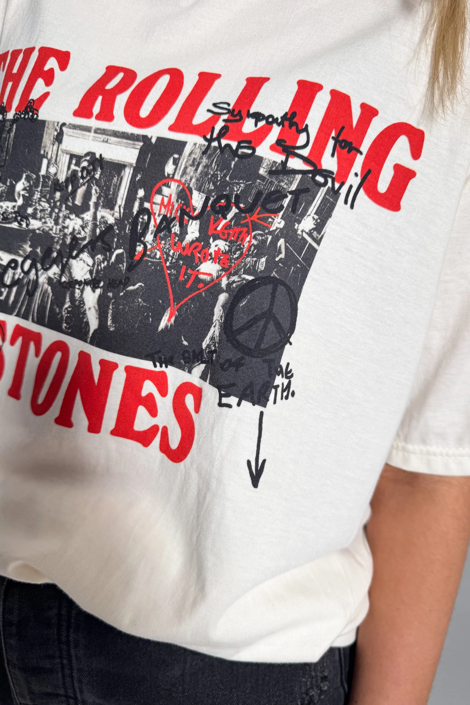 The Rolling Stones Graffiti Band Tee - Image 2