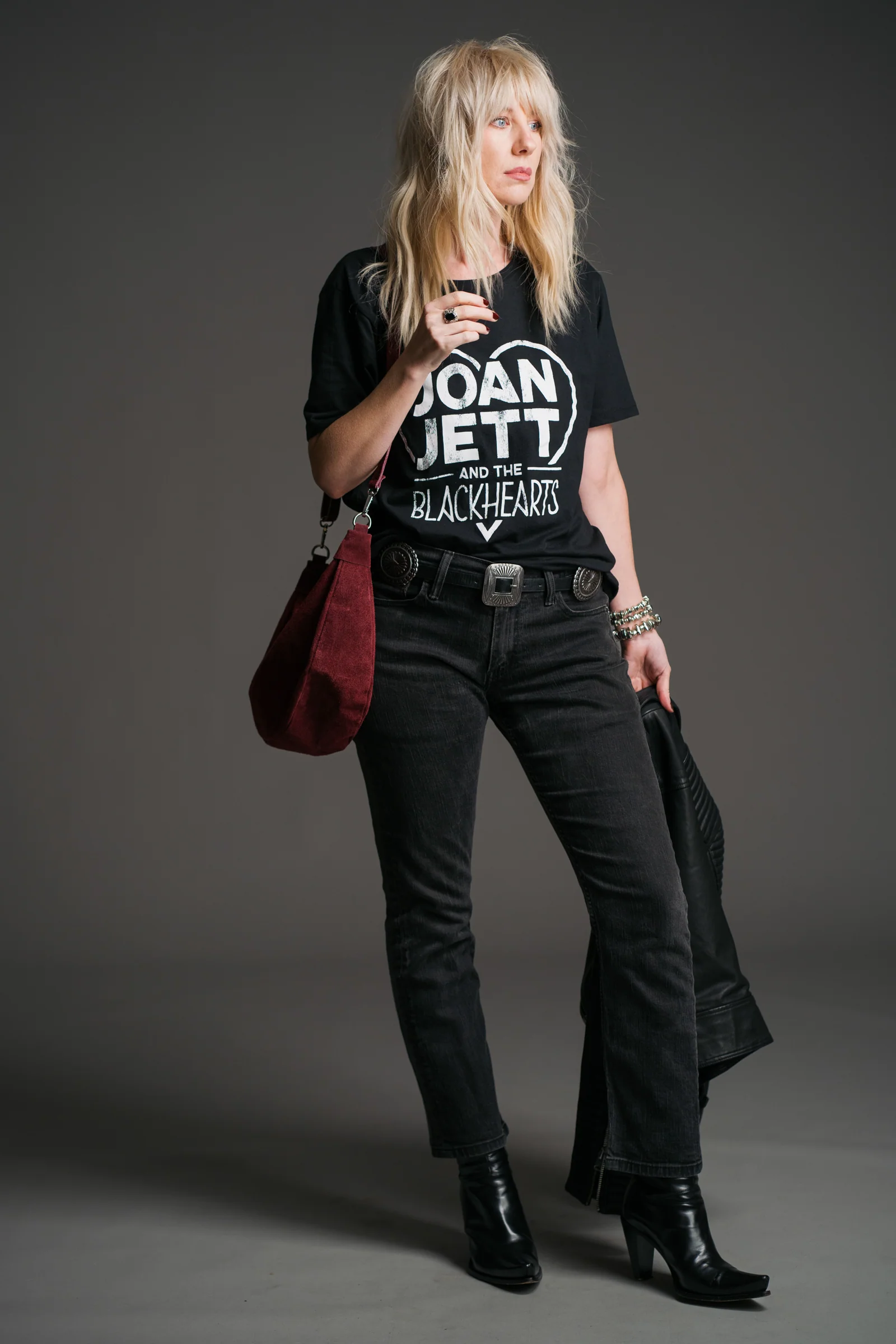 Sienna Oxblood Genuine Suede Sling Bag - Image 4