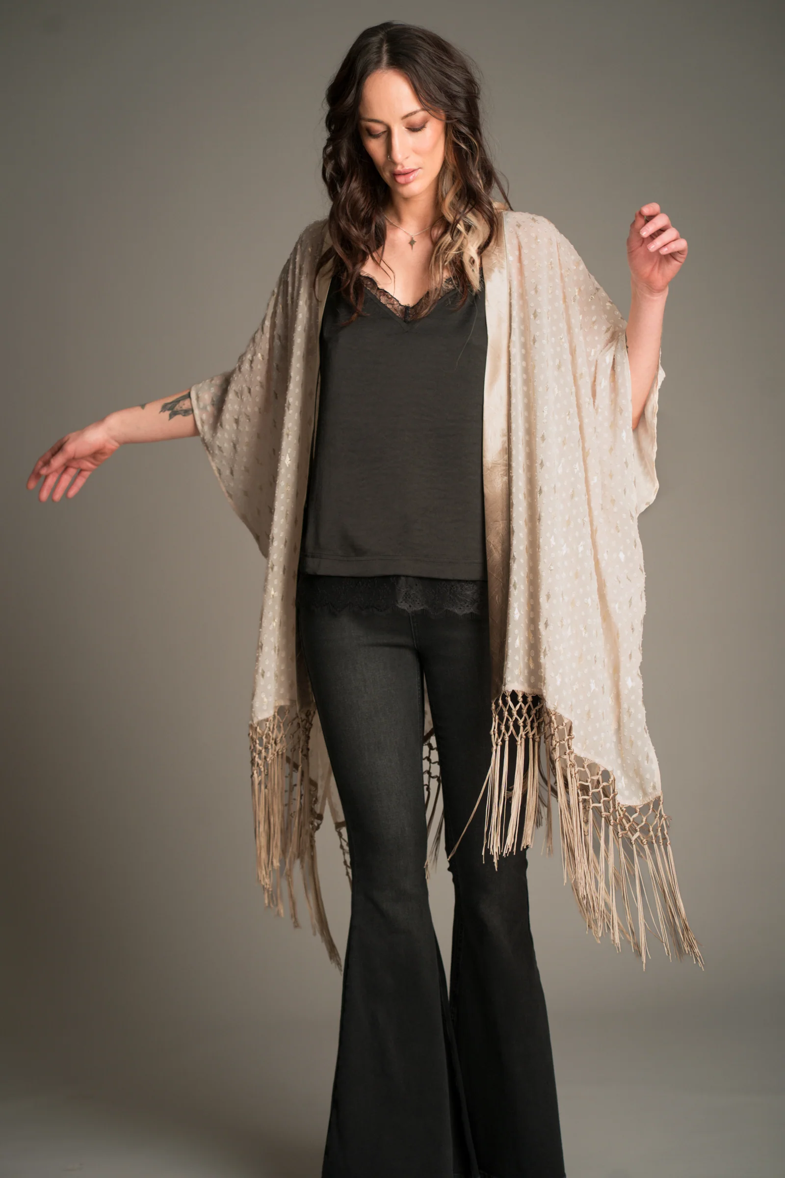 Songbird Ivory Kimono - Image 8