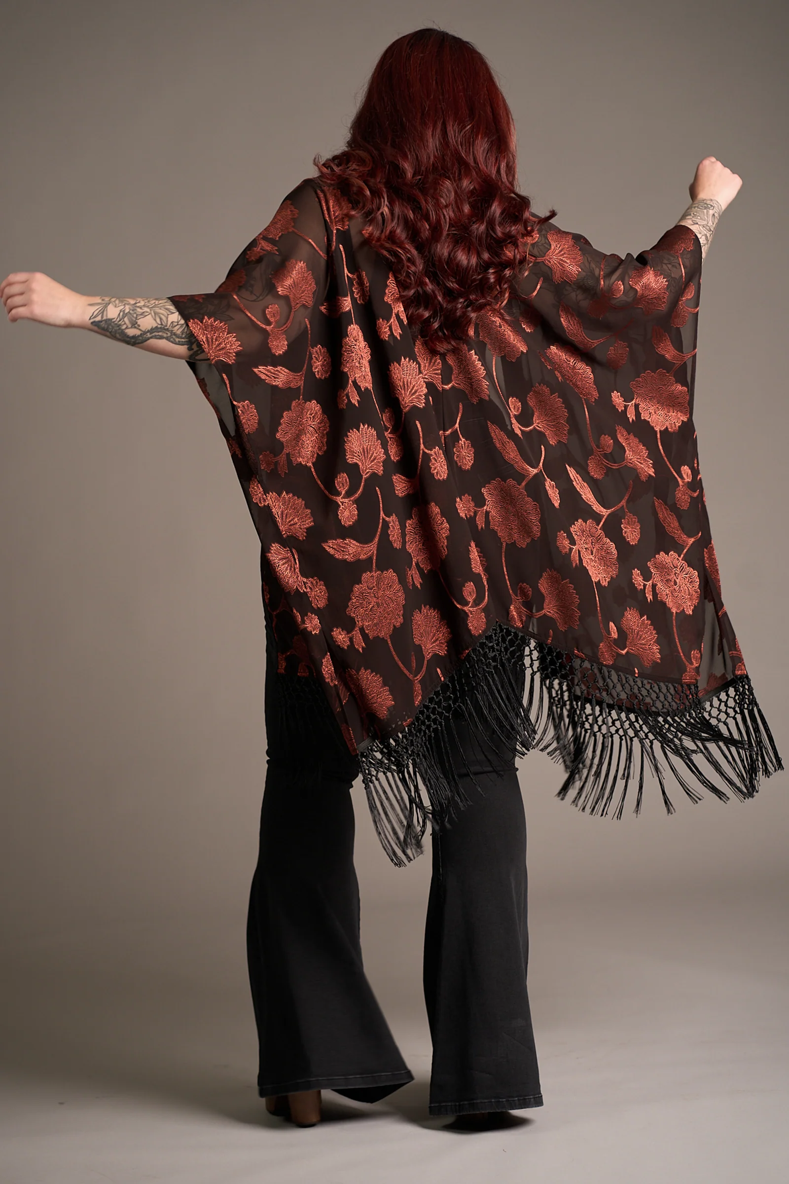 Venus Fringed Kimono - Image 10