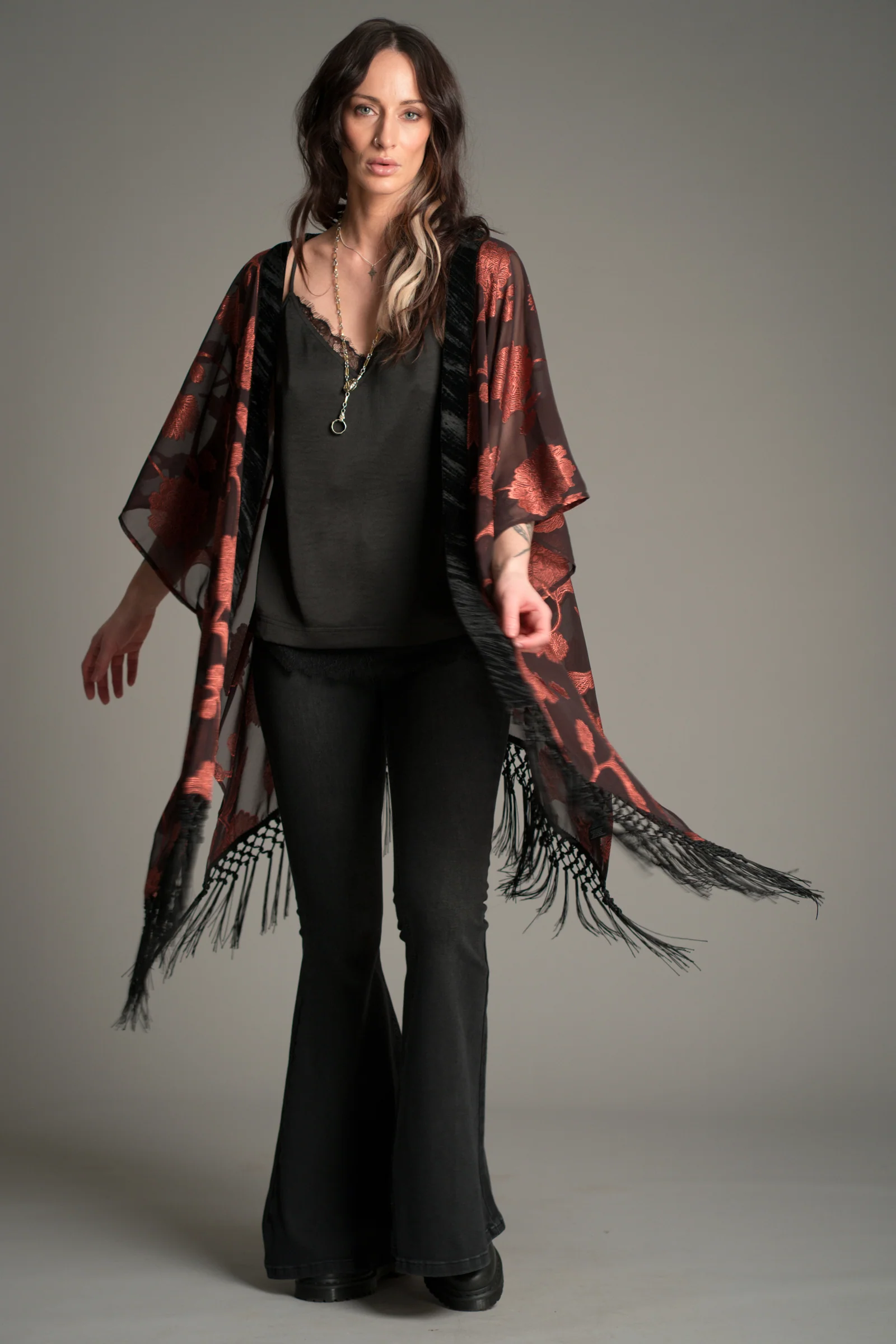 Venus Fringed Kimono - Image 6