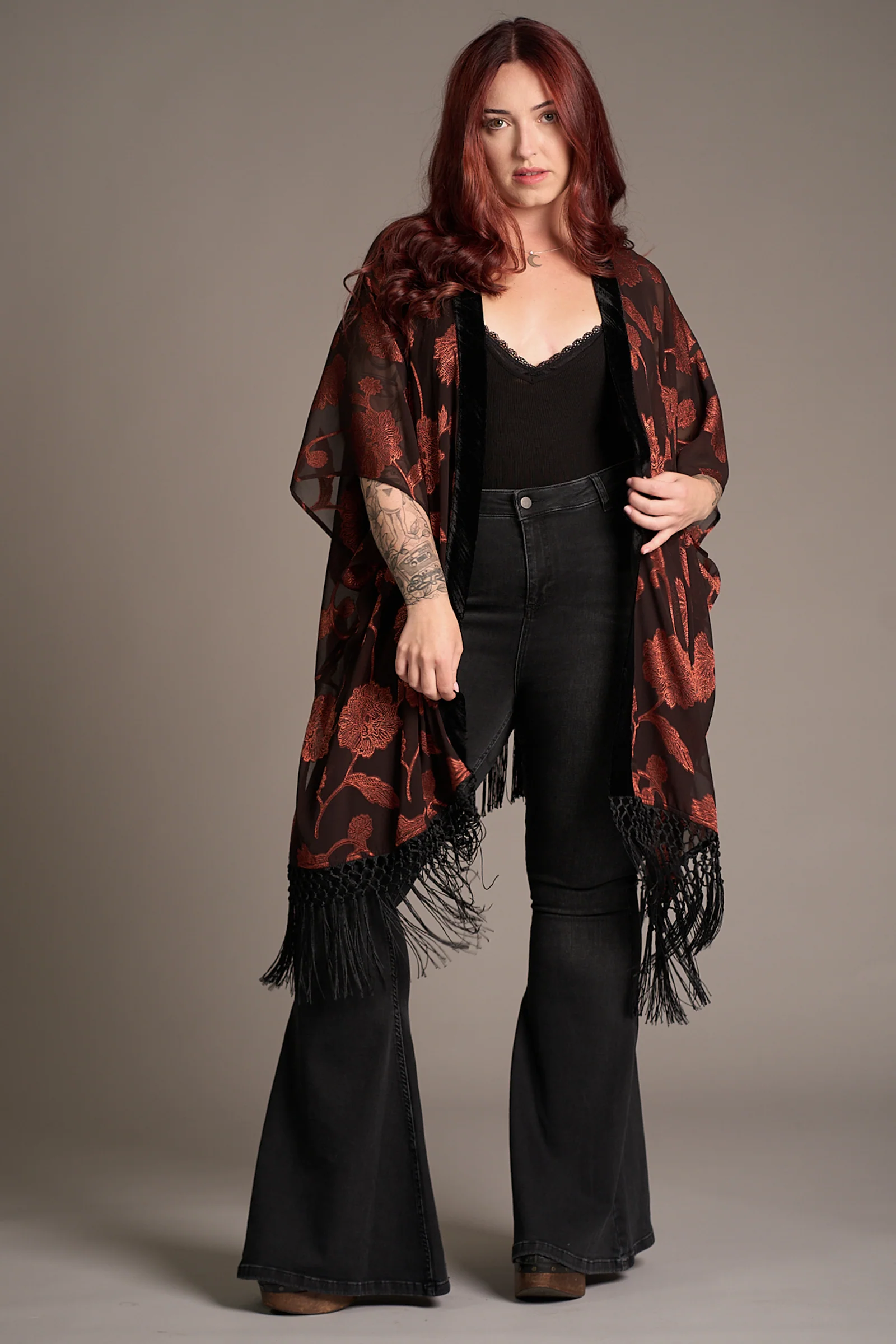 Venus Fringed Kimono - Image 9