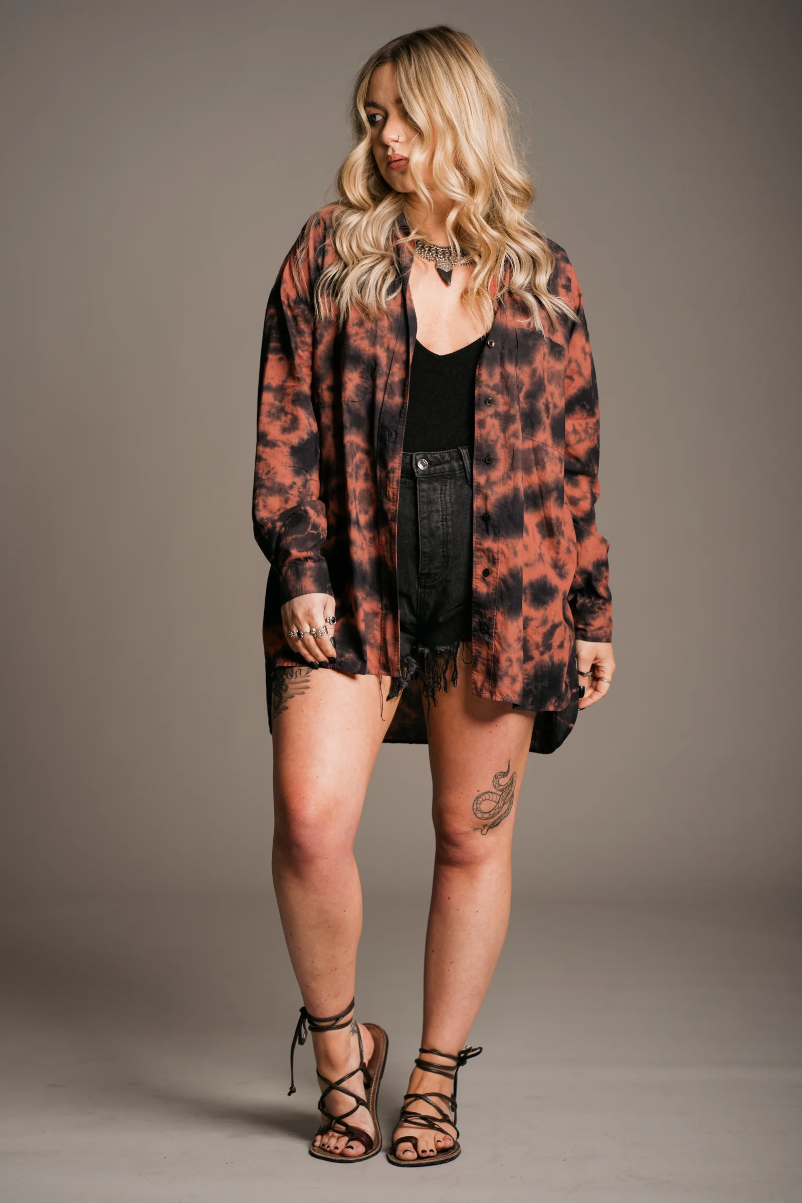 Zephyr Tie Dye Shirt - Image 6
