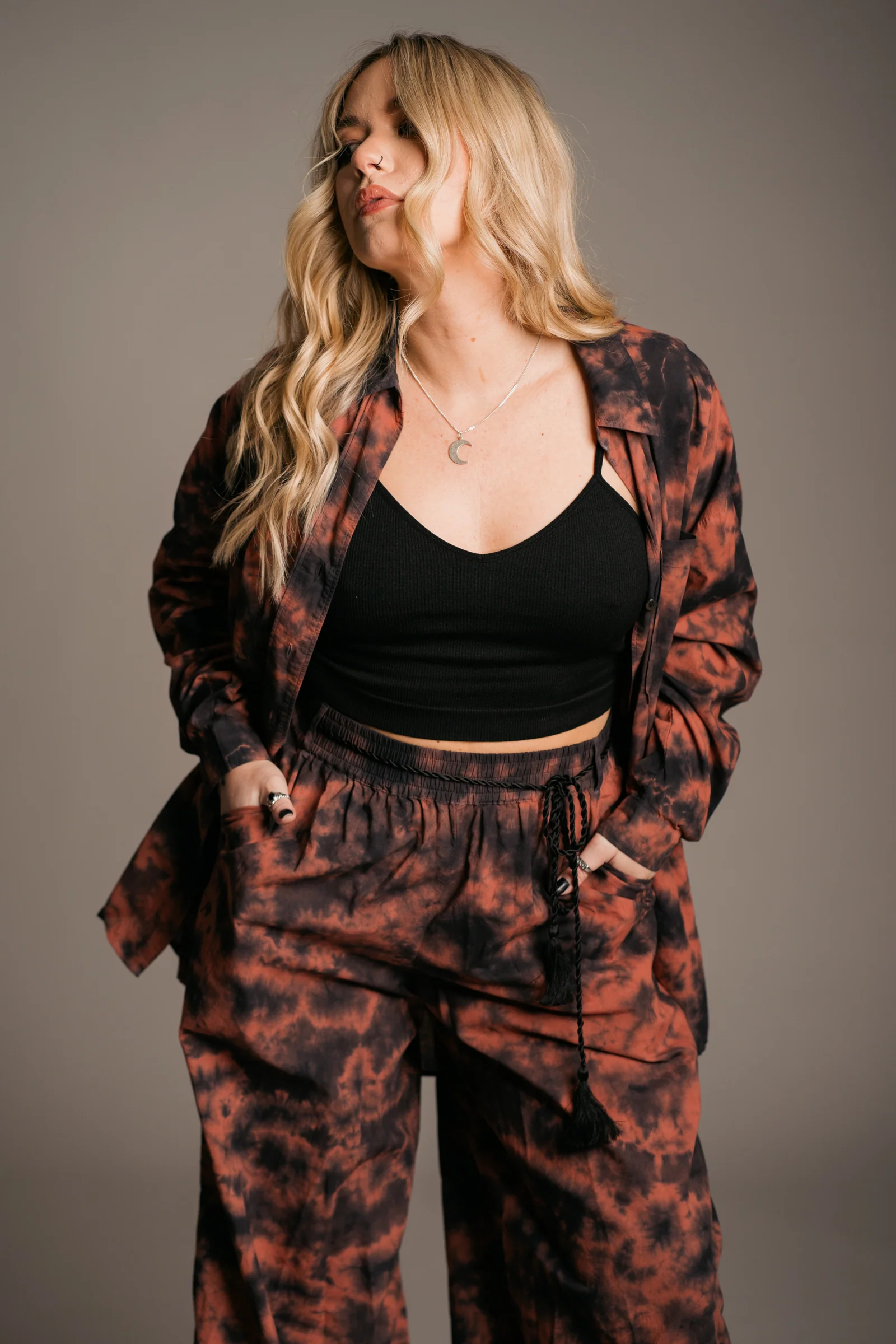 Zephyr Tie Dye Trouser - Image 5